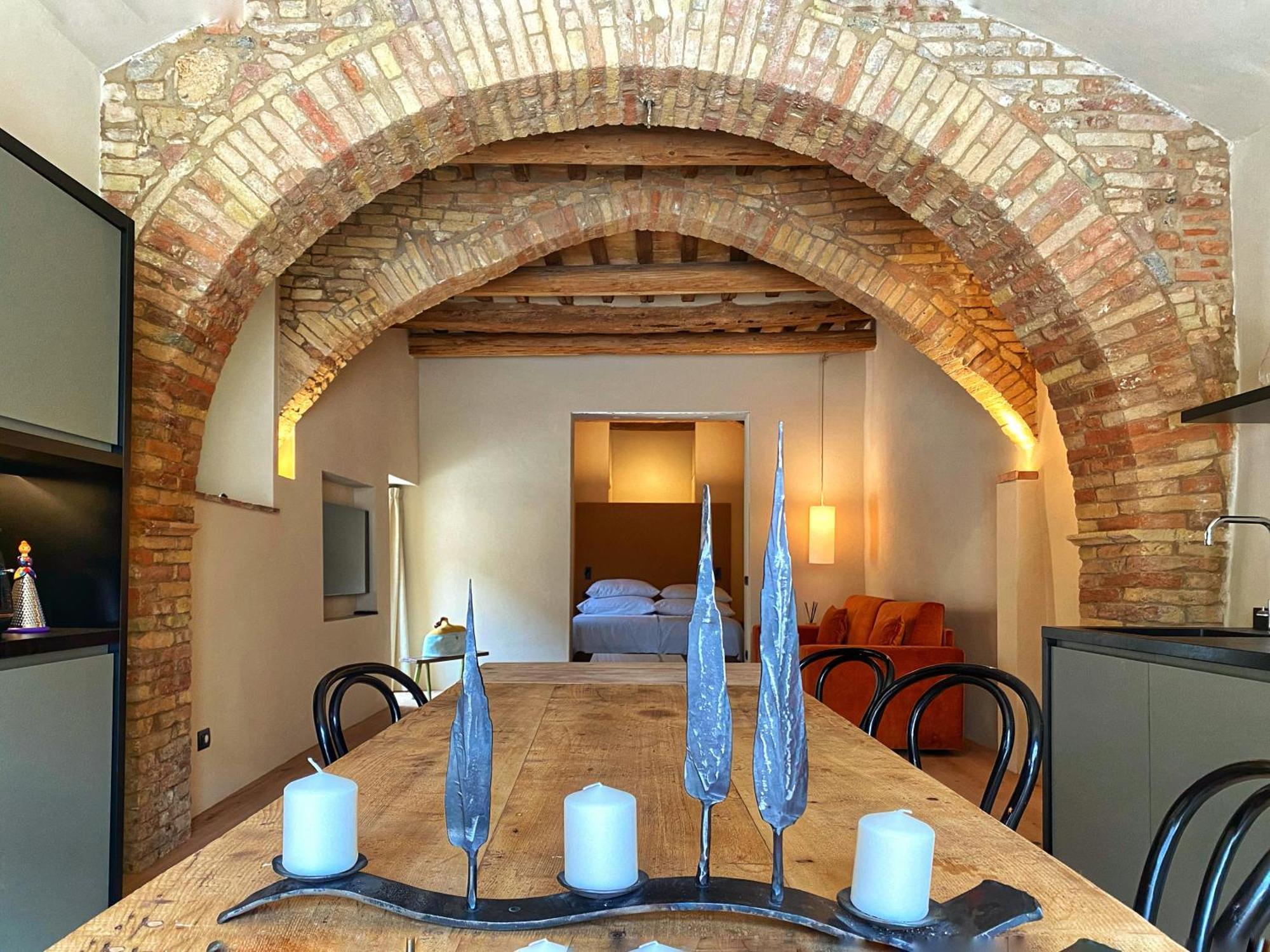 Locanda Della Scala San Quirico dʼOrcia Exterior foto